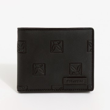 PLAYBOY - 上翻短夾  Quest系列 - 黑色