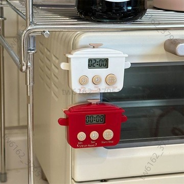 【免運優惠】磁吸式 廚房計時器 倒數計時器 電子定時器 大螢幕電子 多功能計時器 鬧鐘計時器 計時器 電子計時器