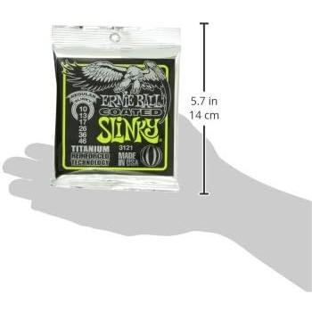 ERNIE BALL 3121 エレキギター弦 (10-46) COATED REGULAR SLINKY コーテッド・レギュラー・スリンキー