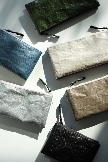 【2TONE 長夾】5 個收納空間 超輕量防潑水 聚乙烯 長夾