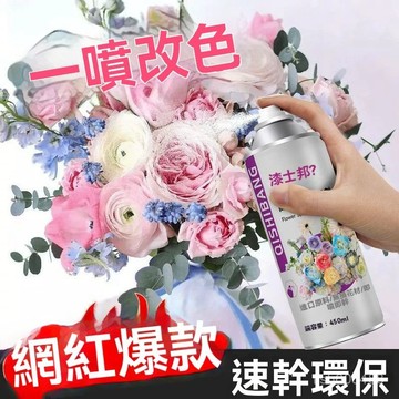 ❄️好物精選丨花藝噴漆花店鮮花顔色專用噴霧染色劑噴色劑改色彩漆士邦 EMGN
