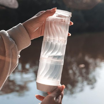 WATTLE｜個人化水壺 - 城市系列 淨純白