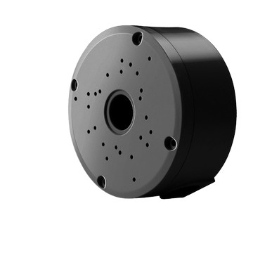 監控防水盒 黑色圓形12x12x5.4CM