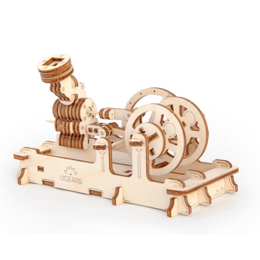 Ugears ユーギアーズ Engine エンジン；７０００９ 木のおもちゃ 3D