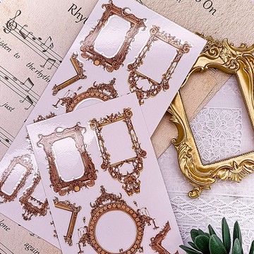 133巴洛克魔鏡B Baroque Magic Mirror B  / 轉印貼纸Transf