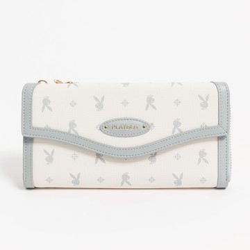 PLAYBOY - L拉長夾  Blissful系列 - 藍色