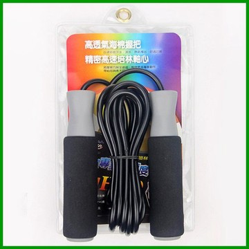 鐵人牌專業培林軸心跳繩(高轉速/海棉柄)