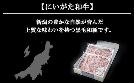 ES66 新潟牛 南魚沼産 にいがた 黒毛和牛 切り落とし 大容量 1kg