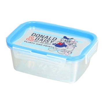 PEARL LIFE 珍珠金屬 唐老鴨與黛西矩形儲物盒 WD-9058 大  1個  1個容器 + 1個蓋子