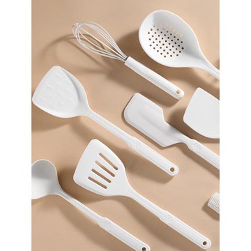 硅膠鏟不粘鍋專用鍋鏟家用食品級炒菜鏟子面湯勺煎鏟炒勺廚具套裝