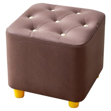 費歐家 北歐輕奢時尚換鞋凳  咖啡色  1個