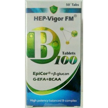 倍樂佳B100®強化配方錠 // HEP-Vigor FM® B-100 Tablets 50'S