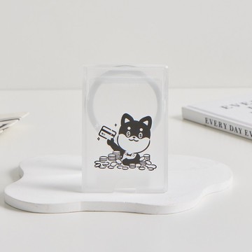 doudle studio招財豆豆MagSafe磁吸卡片夾