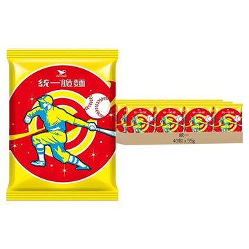 統一 脆麵  55g  40包
