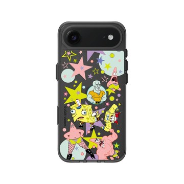 iPhone Air Clear (相機按鈕) 酷墨灰 - 海綿寶寶 SpongeBob - 深海迷因圖