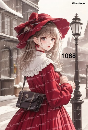1068 原創貼紙 原創人物貼紙 貼紙 標籤 りまりま RimaRima