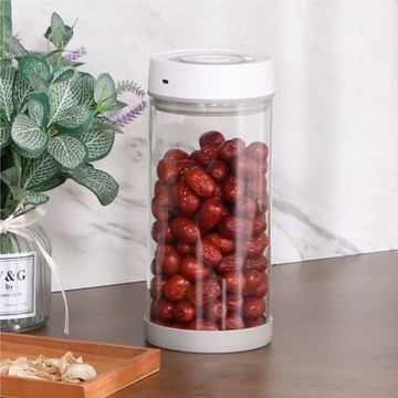 LOGIS邏爵家具－自動抽氣真空密封罐 真空保鮮罐 高硼矽玻璃罐【FG-1350】