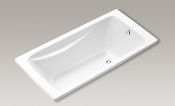 【麗室衛浴】美國 KOHLER Reach™ 壓克力崁入式浴缸 K-15847T-0