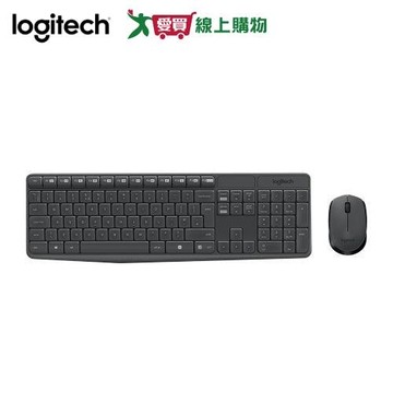 Logitech羅技 無線鍵鼠組MK235【台灣公司貨】【愛買】