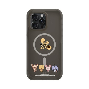 iPhone 15 Pro Max AirX 本質黑 - 迪士尼-小熊維尼 Disney Winnie The Pooh - Q版