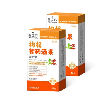 《醫之方》枸杞智利酒果複方液(10包入/盒)X2(效期2026.5)(預購品，1/12依訂單陸續出貨)