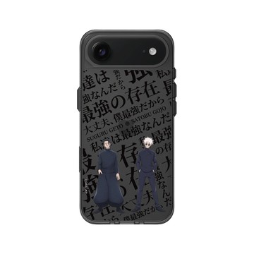 iPhone Air Clear (相機按鈕) 酷墨灰 - Jujutsu Kaisen 咒術迴戰 S2 - 懷玉・玉折角色系列-最強組合