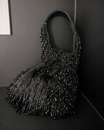 AMELIA 手工晚宴包 手拿包款 Medici Night (黑色)