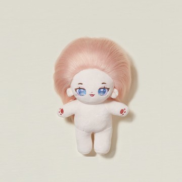 D.stone Universe Nayanaya 玫瑰馬海毛棉花娃娃 關節人偶  1個  20cm  膚色 + 粉色