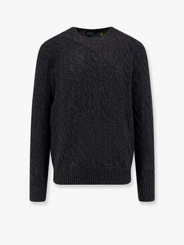 Wool and cashmere cable knit sweater - POLO RALPH LAUREN - gender_Man