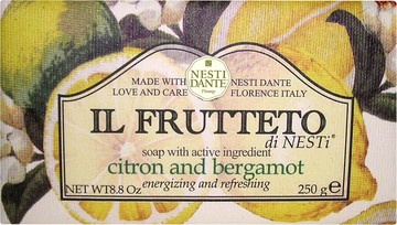 Nesti Dante Il Frutteto Citron and Bergamot Soap 250g