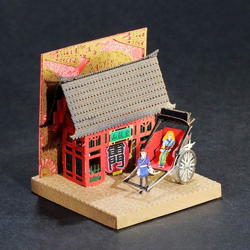 雷門 FingerART紙藝術模型 連展示盒 日本文化系列 (SJ-513)