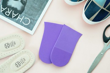 【超好用鞋材】無痕增強後跟支撐 鞋後跟墊片 瑜珈墊材質