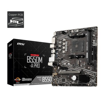 微星 MSI B550M-A PRO AMD 主機板