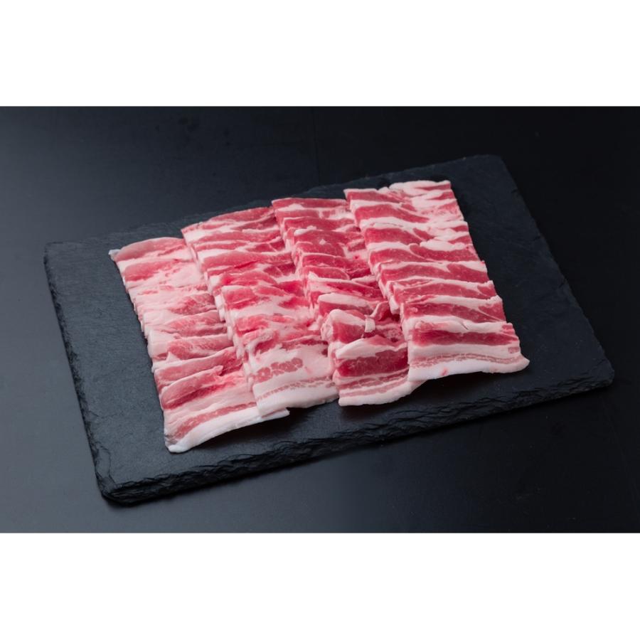 山形豚 焼肉用 バラ 約400g