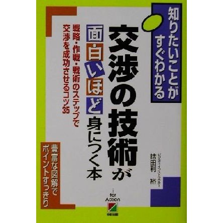 交渉の技術が面白いほど身につく本 戦略・作戦・戦術のステップで交渉を成功させるコツ３５／捨田利裕(著者)