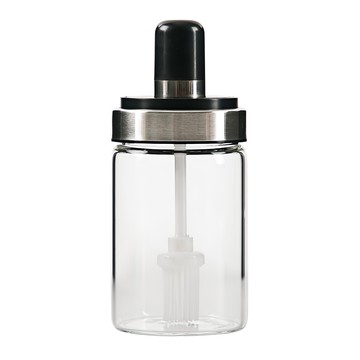 Time Leisure 密封玻璃調味瓶/佐料罐 附油刷  1個  250ml
