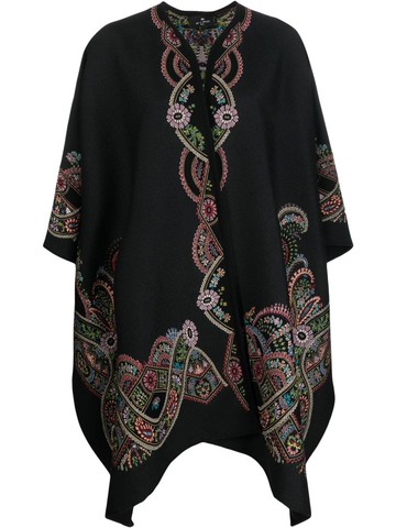 Etro Jacquard Cape