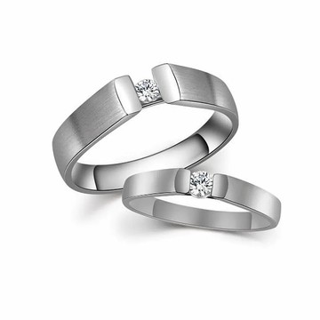 結婚對戒/ 心無旁鶩  鑽石戒指