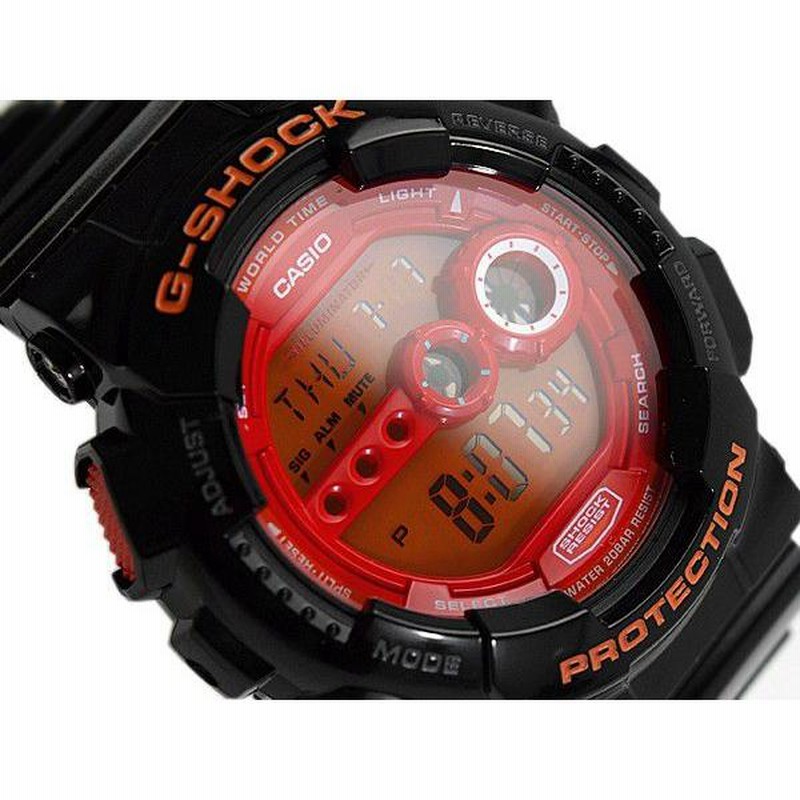 CASIO G-SHOCK GD-100HC 腕時計 ジーショックライト発光◯ - 腕時計