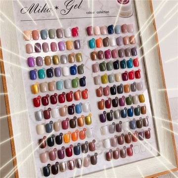 MikaGel美甲光療膠日式美甲膠美甲店常用色號151色大套色系流行色