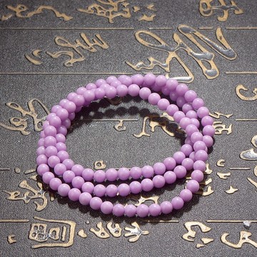 天然紫云母項鏈手鏈多圈 愛情之石  男女款玉手串 增人緣好運1入