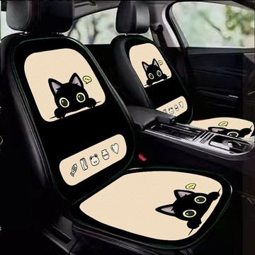 臺灣現/🎀腳踏墊 汽車腳踏墊卡通汽車坐墊簡約四季通用車內汽車坐墊舒適車載座椅坐墊可愛