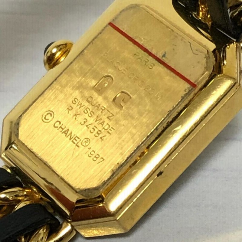 CHANEL シャネル プルミエール レディース 腕時計 Mサイズ GP