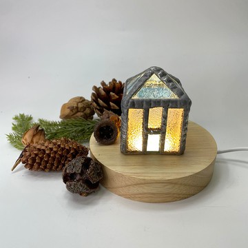 玻璃鑲嵌小屋子