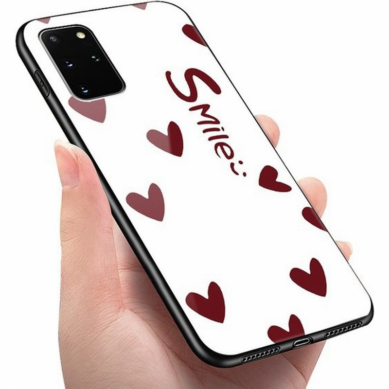 ハート Smile イラスト 耐衝撃 背面ケース Tpu Galaxy S Splus Sultla 5g かわいい シンプル ケース カバー スマホケース ギャラクシー 通販 Lineポイント最大get Lineショッピング