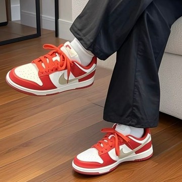 S.G Nike W Dunk Low Next Nature DD1873-602 女 運動休閒鞋 低筒 橘紅 金