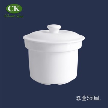 【CK全國瓷器】燉盅 550mL 550cc 湯盅 個人盅 煲湯 煨湯 雞湯 燕窩 蒸蛋 茶碗蒸 隔水燉盅 陶瓷燉盅