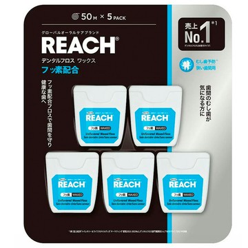 [COSCO代購6] C156500 麗奇 含氟潔牙線組 50公尺 X 5入