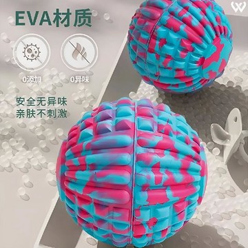 ✨臺灣出貨✨【踩坏無償補發】按摩筋膜球 筋膜球 花生球 按摩球 瑜伽球 舒壓球 刺蝟球 瑜珈 肌肉放鬆 腳底按摩穴道按壓