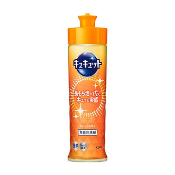 日本 Kao 花王 中性 抑菌 高效去油漬 洗碗精 (橙香橘) 220ml